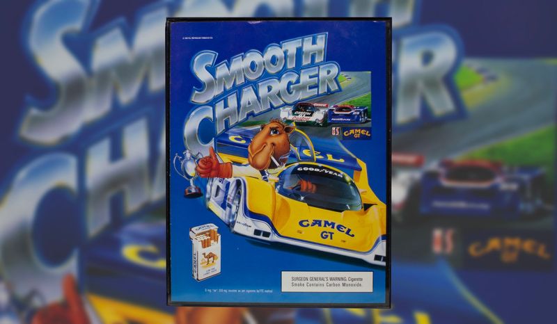Camel GT - Joe Camel "Smooth Charger" | Type Schrift