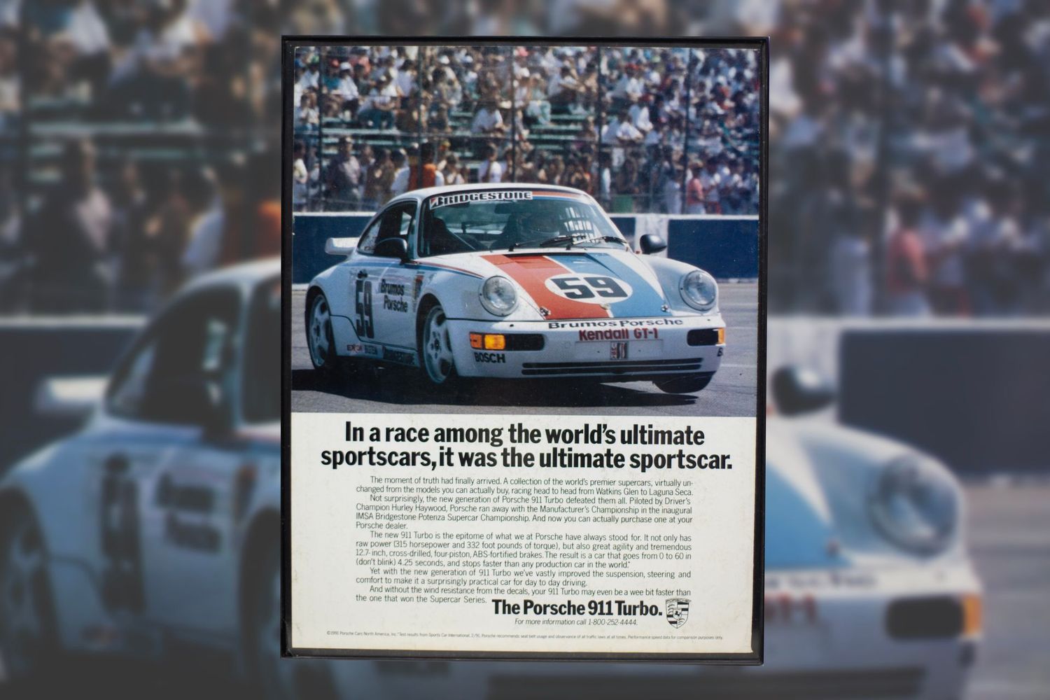 Porsche 964 Turbo - Brumos Racing | Type Schrift