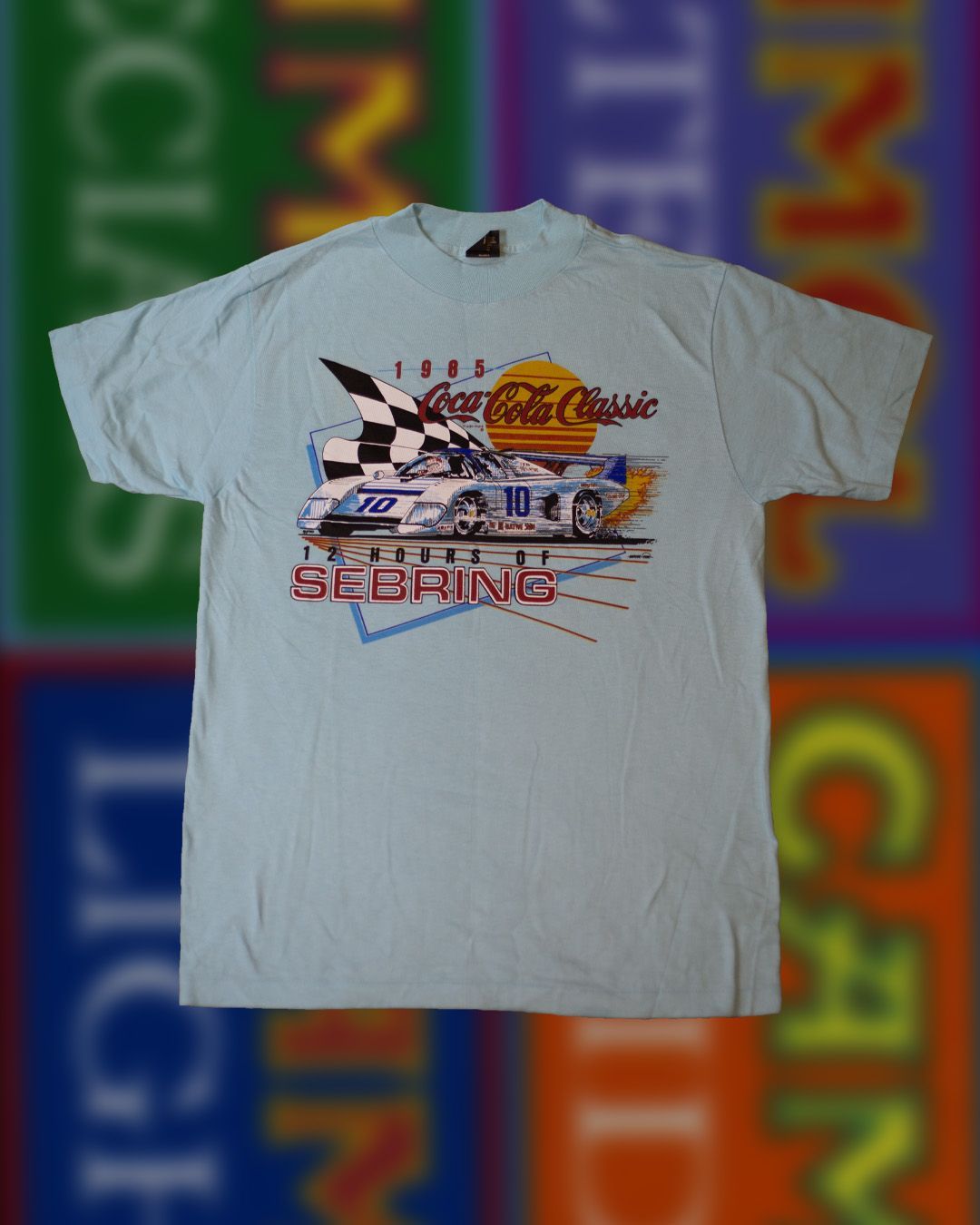 Coca-Cola Classic - Sebring 1985 | Type Schrift