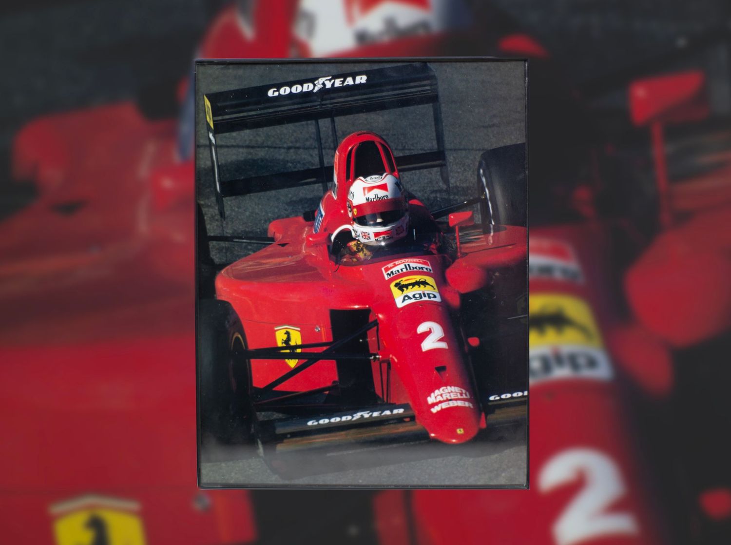 Ferrari F1 - Nigel Mansell | Type Schrift