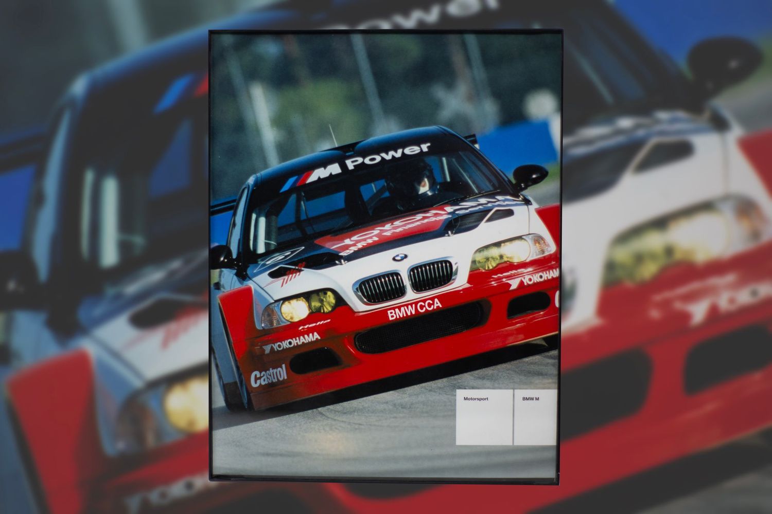 BMW Motorsport - E46 M3 GTR | Type Schrift