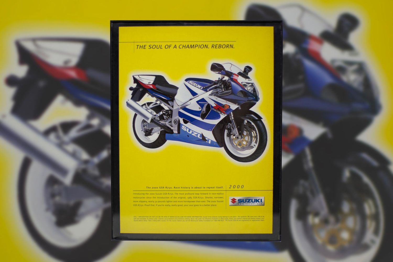 Suzuki GSX-R - Soul of a Champion | Type Schrift