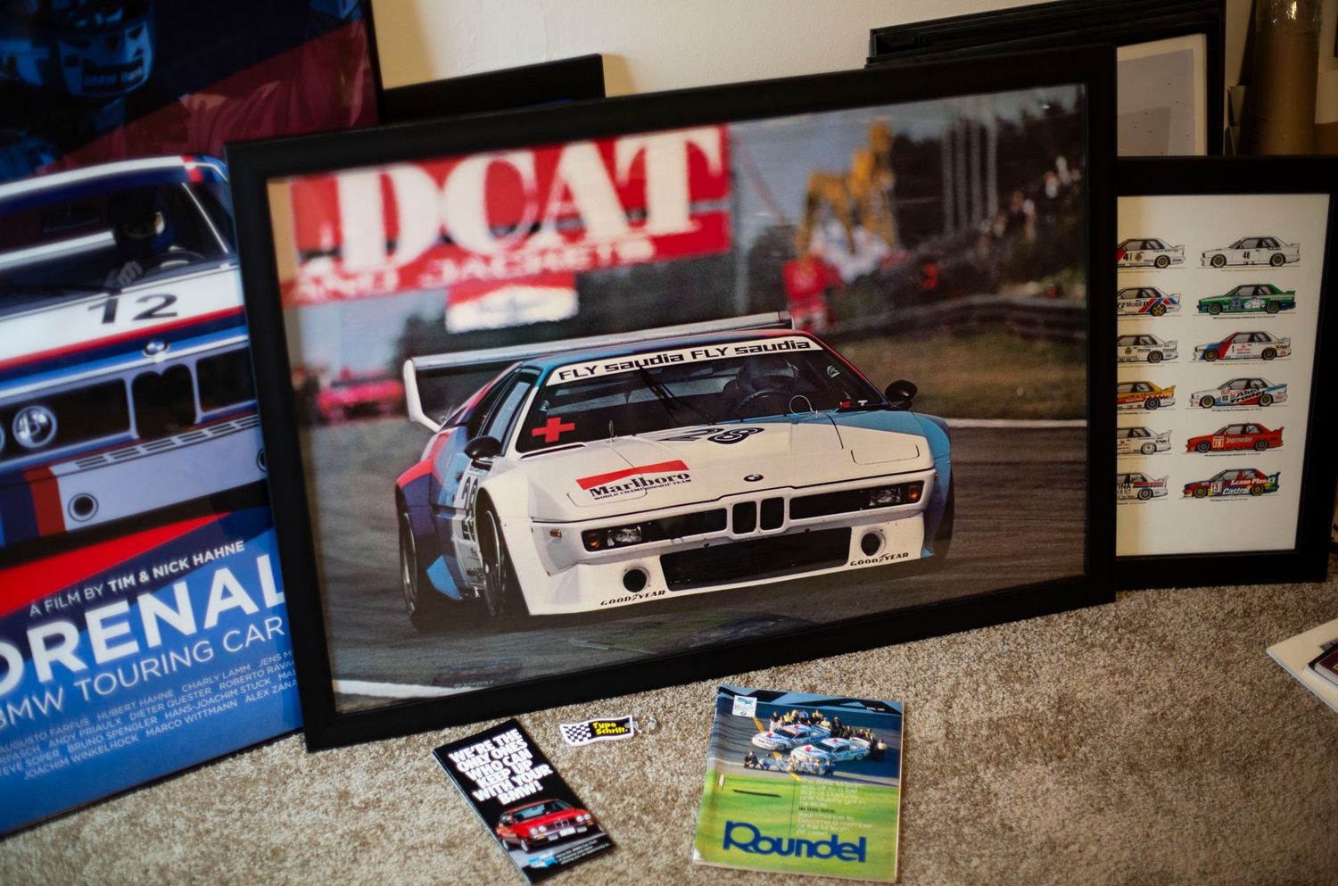 BMW M1 Pro Car - 1979 Belgian GP - 24x36 | Type Schrift