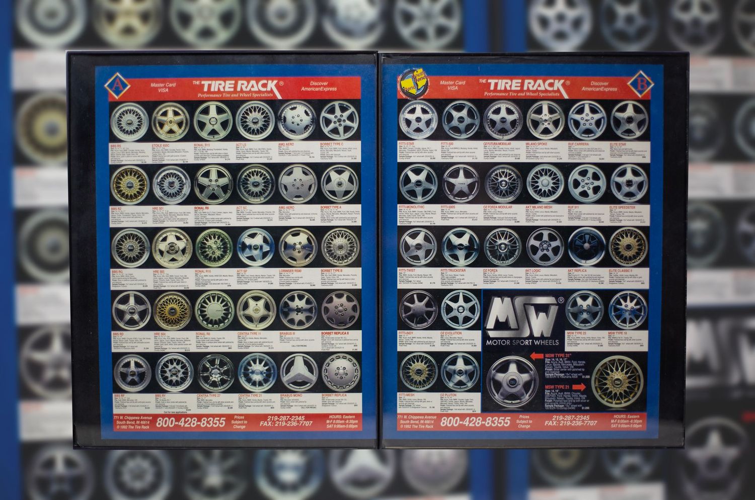 1992 Wheel Wall | Type Schrift