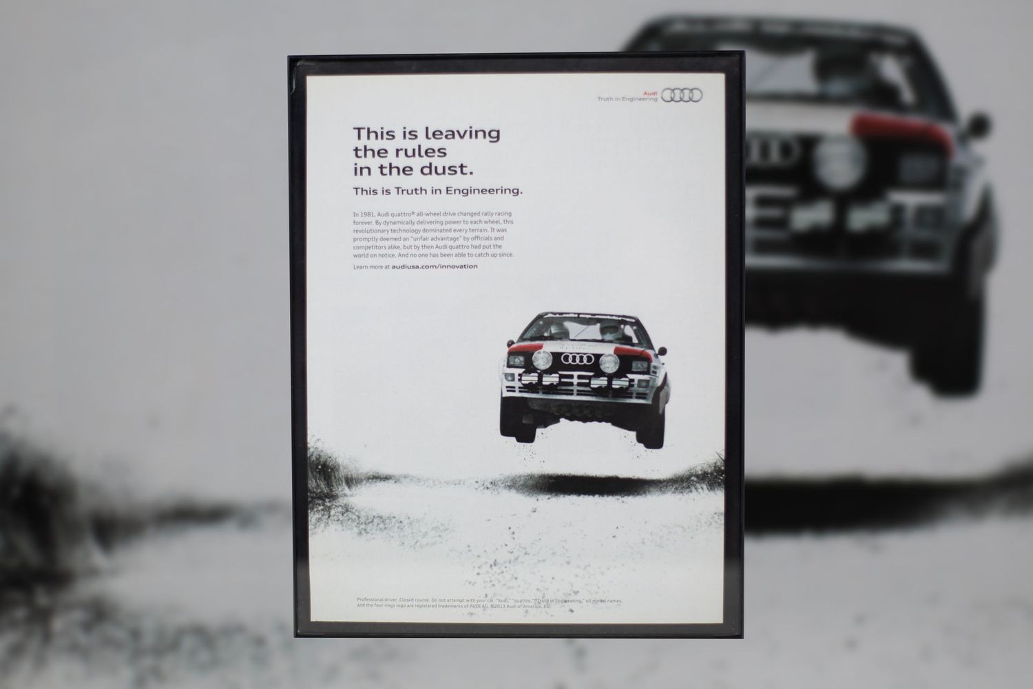 Audi - Group B Rally - AWD | Type Schrift