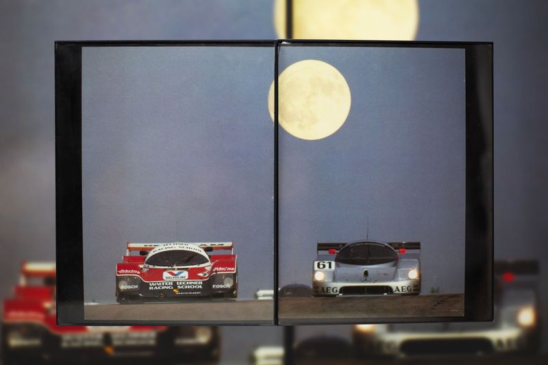 1989 LeMans - Sauber C9 / Porsche 962 | Type Schrift