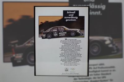 Mercedes Benz - DTM - UPS | Type Schrift