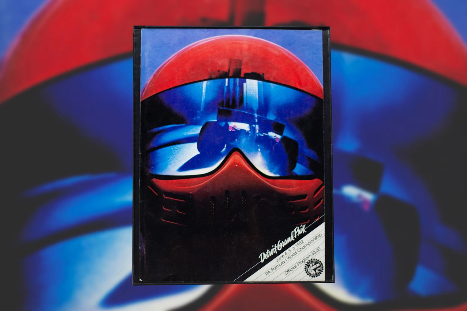 F1 - Detroit Grand Prix 1982 | Type Schrift