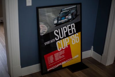 Porsche 962 Super Cup 86 - Factory Poster - 30x40 | Type Schrift