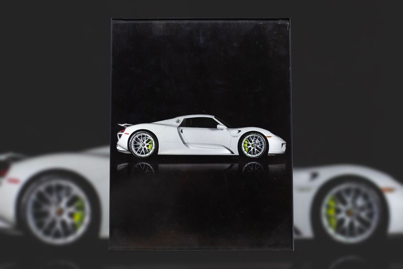 Porsche 918 | Type Schrift