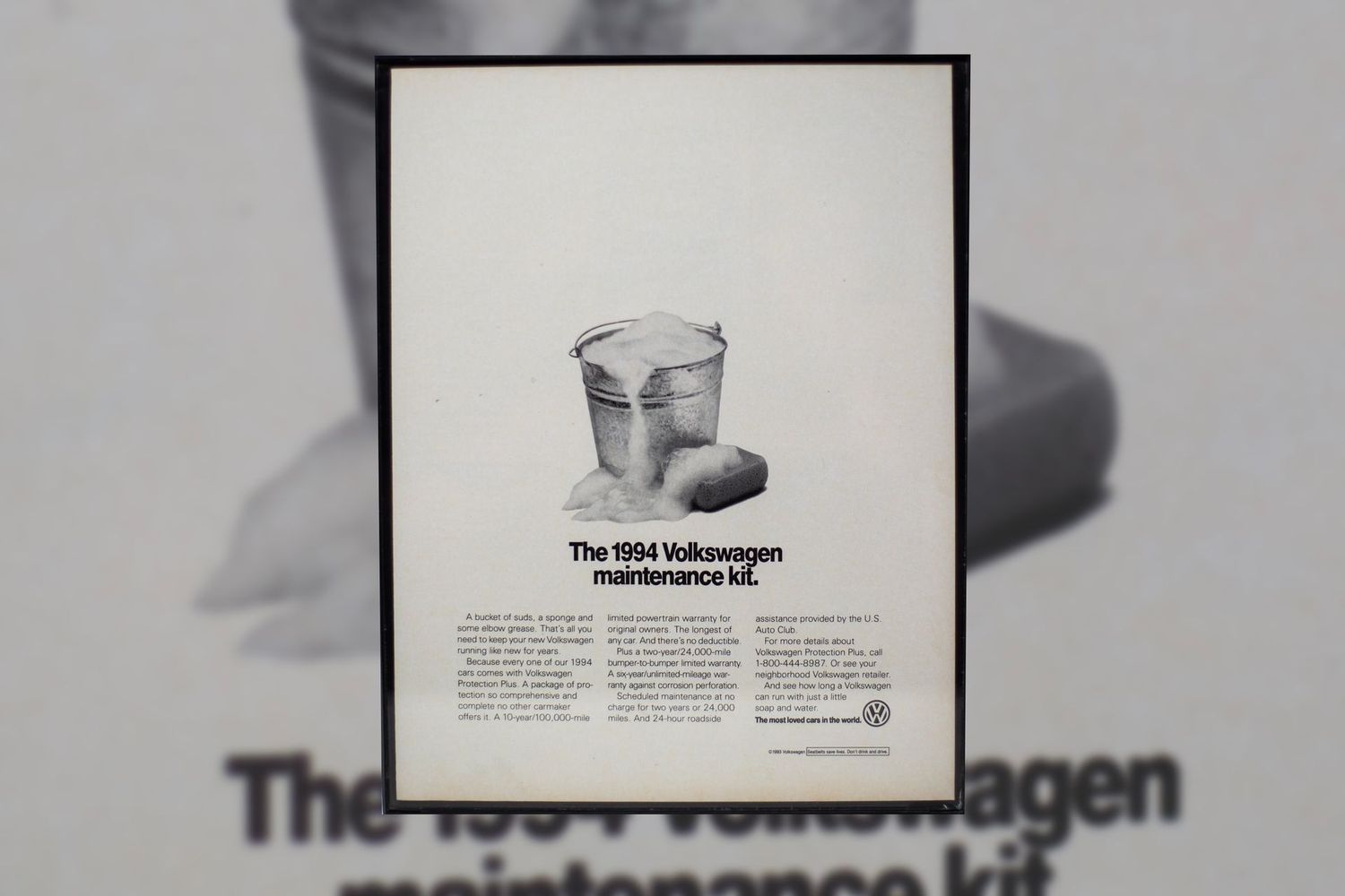 Volkswagen Maintenance Kit | Type Schrift