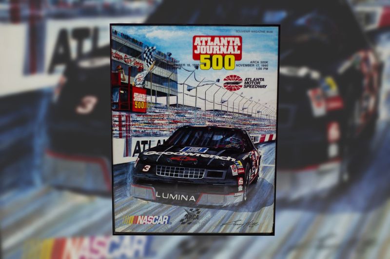 Dale Earnhardt - Atlanta Motor Speedway | Type Schrift