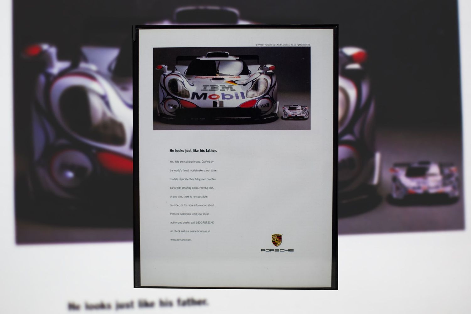 Porsche GT1 - Diecast | Type Schrift