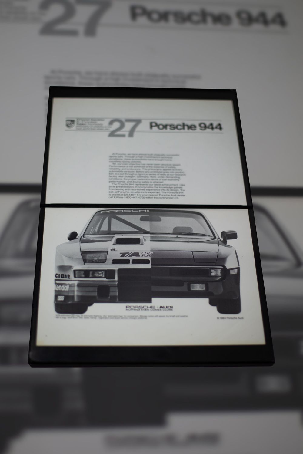 Porsche 944 - Our Latest Achievement | Type Schrift