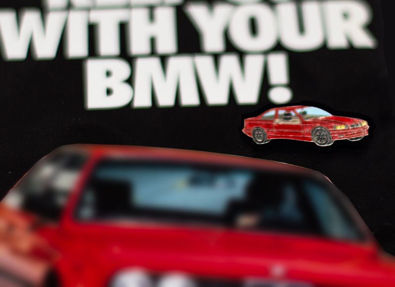 BMW E36 - Vintage Pin | Type Schrift BMW E36 - Vintage Pin | Type Schrift
