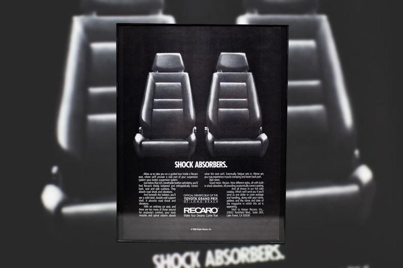 Recaro - Shock Absorbers | Type Schrift