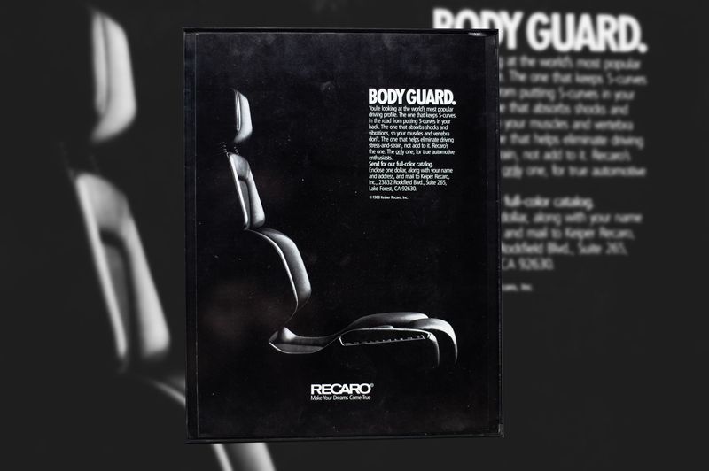 Recaro - Body Guard | Type Schrift