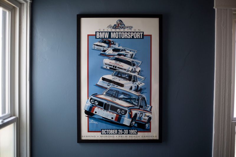 BMW Motorsport - 20th Anniversary - 1992 Dennis Simon - 22x34 - Type Schrift