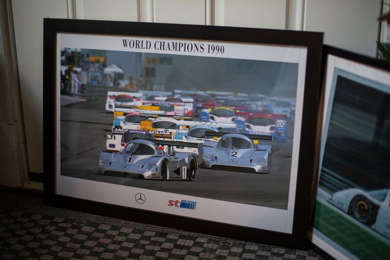 Sauber C11 - Group C - World Champions 17x25 | Type Schrift