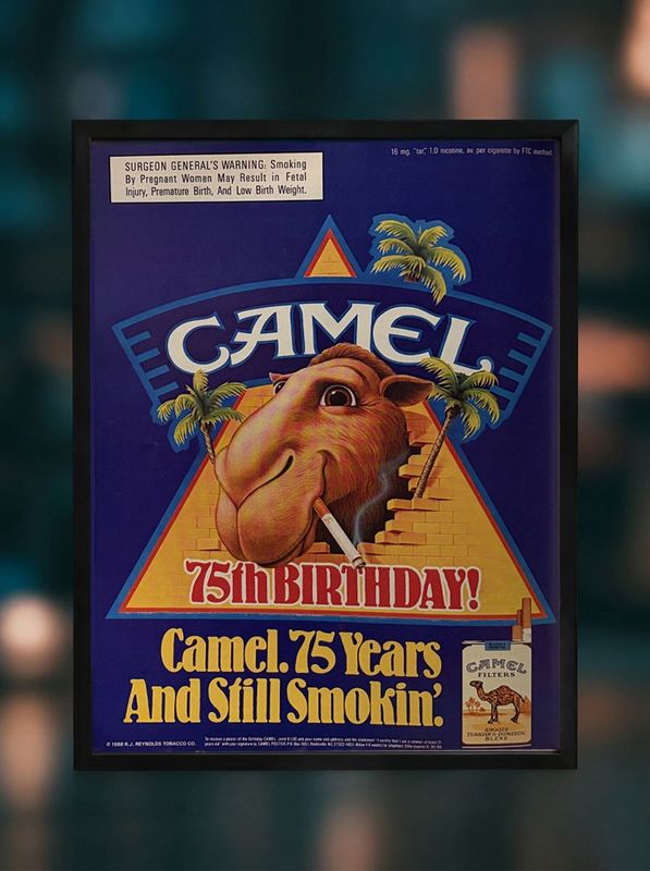 Camel - 75 Years | Type Schrift Camel - 75 Years | Type Schrift