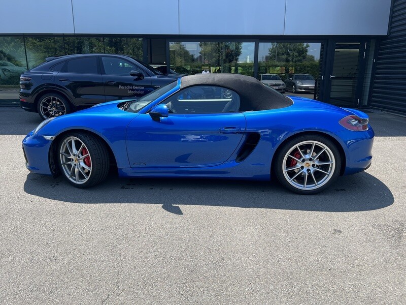 PORSCHE BOXSTER 981 GTS SAPHIR BLUE VENDU