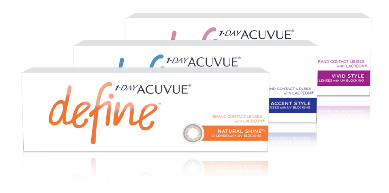 1-Day Acuvue Define With Lacreon