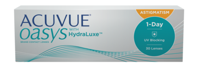 Acuvue Oasys 1-day With Hydraluxe for Astigmatism 30 Pack