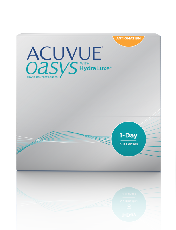Acuvue Oasys 1-day With Hydraluxe for Astigmatism 90 Pack