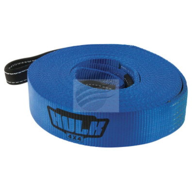 HULK WINCH EXTENSION BLUE STRAP 60MM X 18M HULK WINCH EXTENSION BLUE STRAP 60MM X 18M