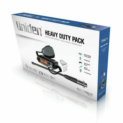 UNIDEN COMPACT 80CH UHF RADIO + AT380 + MGU-02 UNIDEN COMPACT 80CH UHF RADIO + AT380 + MGU-02