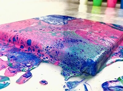 Paint Pouring In-Studio Workshops