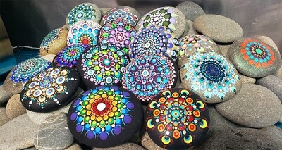 Mandala Stones @ Roses Makers Market