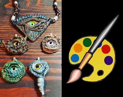 Bewitched Eye Pendant Supplies