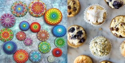 Muffins and Mandalas