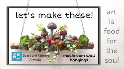 Mushroom Wall Hanging @ Roses Makers Market