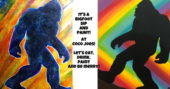 Bigfoot Paint and Sip @ Coco Joes