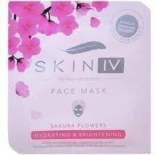 SKIN IV Maschera viso ai fiori di Sakura