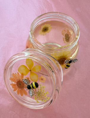 Honey Bee Trinket Jar