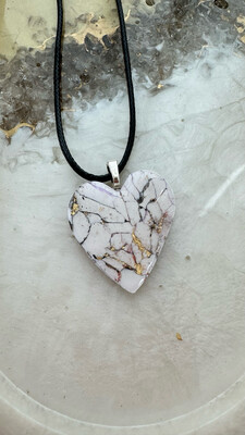 Marble Heart Pendant