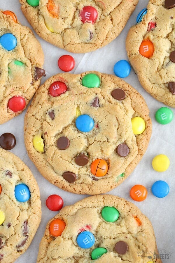 Galletas de M&amp;M