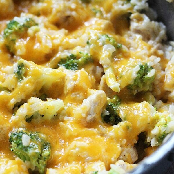 Chicken Broccoli & Rice Casserole