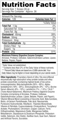 MN- Protizyme 2lb - Banana Creme