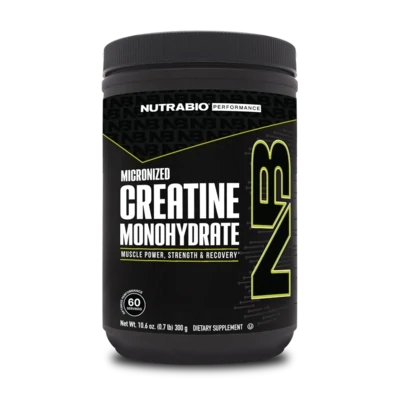 Nutrabio - Creatine Monohydrate - 60 servings Nutrabio - Creatine Monohydrate - 60 servings
