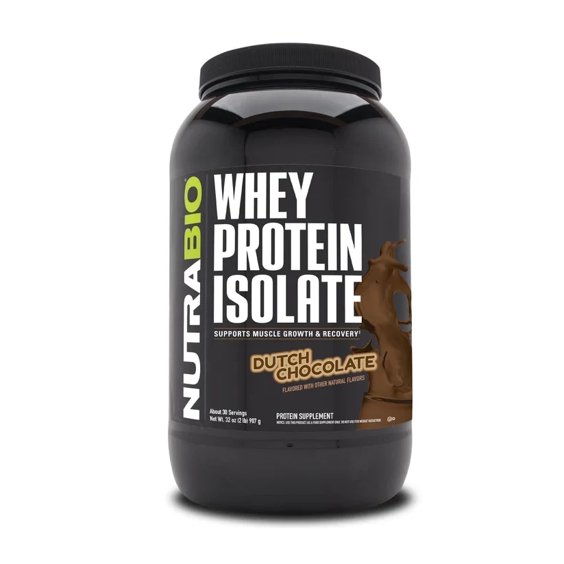 Nutrabio - Whey Isolate 2lb - Dutch Chocolate