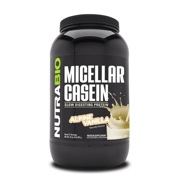 Nutrabio - Micellar Casein 2lb - Vanilla