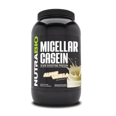 Nutrabio - Micellar Casein 2lb - Vanilla