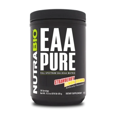 Nutrabio - EAA Pure - Strawberry Lemon Bomb Nutrabio - EAA Pure - Strawberry Lemon Bomb