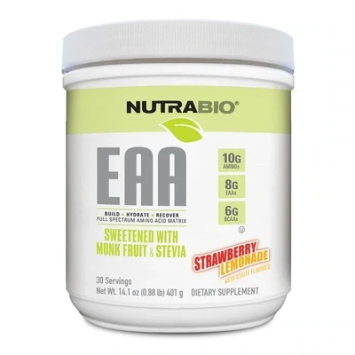Nutrabio - EAA Natural - Strawberry Lemonade Nutrabio - EAA Natural - Strawberry Lemonade