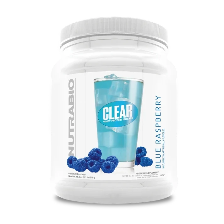 Nutrabio - Clear - Blue Raspberry