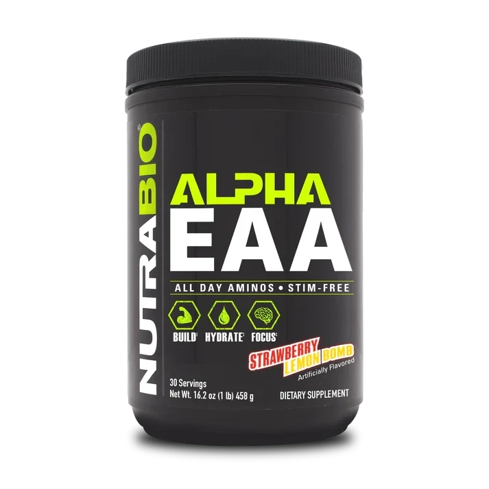 Nutrabio - Alpha EAA - Strawberry Lemon Bomb